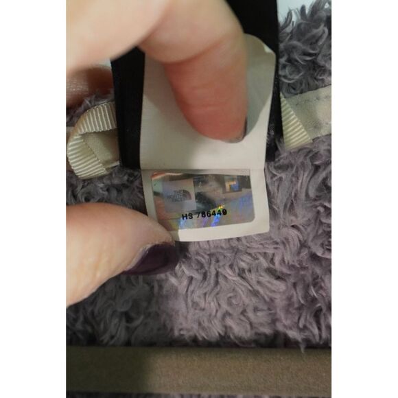 The North Face Windwall 2 Jacket Metallic Grey Hooded Fleece Lined Zip Up - Picture 7 of 9